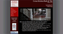 Desktop Screenshot of cornakitchenbathandtile.com